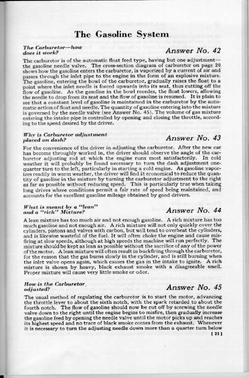 1925 Ford Owners Manual Page 53